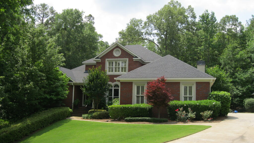 Completed residential roof replacement project by Gary Kent Roofing
