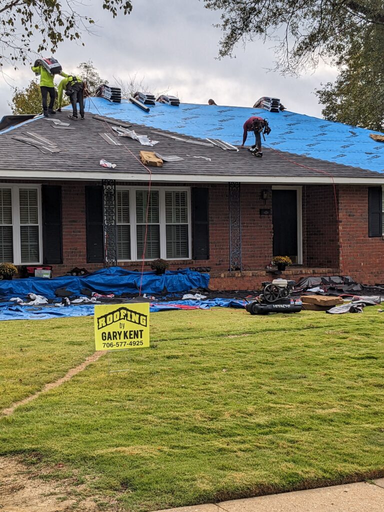 Roofing project by Gary Kent Roofing in Columbus, GA